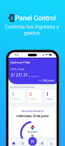 Optimus: QR factura Screen 3