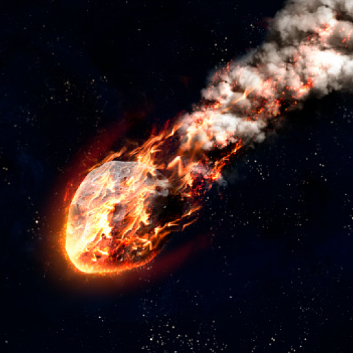 Destruction of Planets Meteor logo