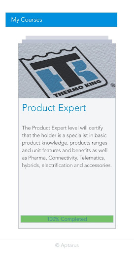 Thermo King LMS Screen 3