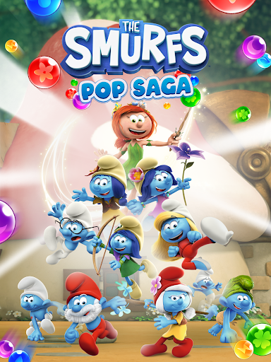 Os Smurfs: Bubble Shooter na App Store