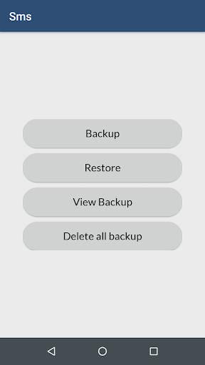 Screenshot of Super backup and  Restore