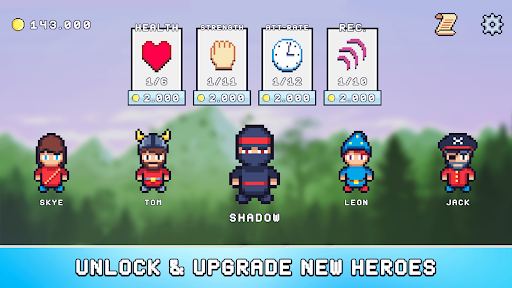Pixel Legends: Retro Survival Screen 2