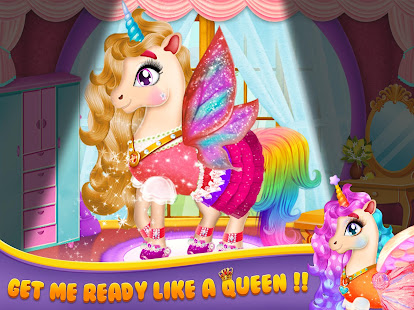 My Little Unicorn Care and Makeup - Pet Pony Care 2.3 APK screenshots 14