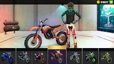 バイク スタント 3D - バイク ゲームのおすすめ画像1