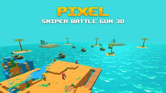 Pixel survive shooting games