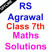 RS Aggarwal Class 7 Maths Solutions [ OFFLINE ]