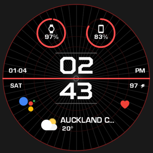 Night ver 61 - watch face icon