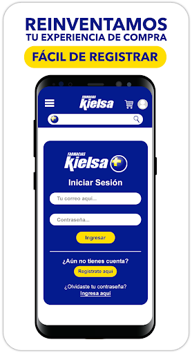 Android application FARMACIAS Kielsa screenshort