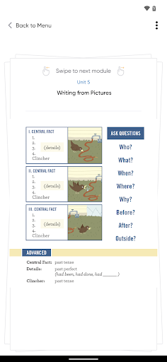 IEW Writing Tools Lite Screen 3