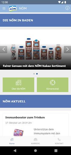 Android application myNÖM screenshort