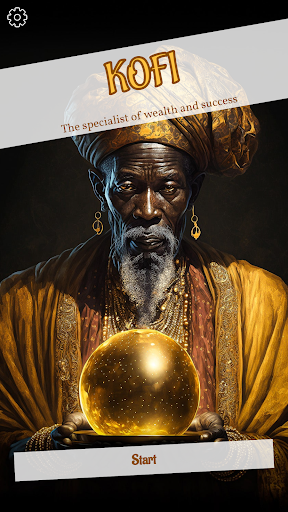 Android application Kofi's Wealth predictions screenshort