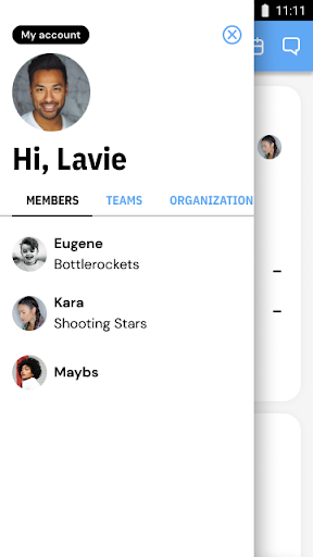 Android application South Sound Lacrosse screenshort