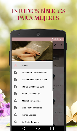 Android application Estudios Bíblicos para Mujeres screenshort