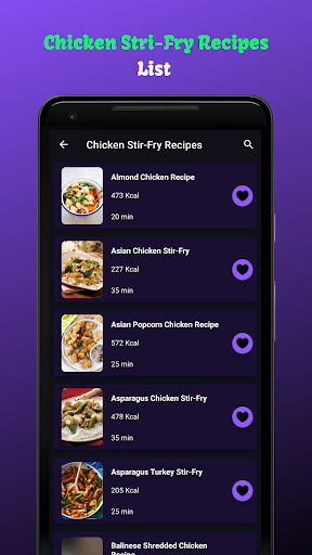 Chicken Stir Fry Recipes Screen 3