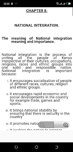 History notes Form 1-4 and KCSE revision Material