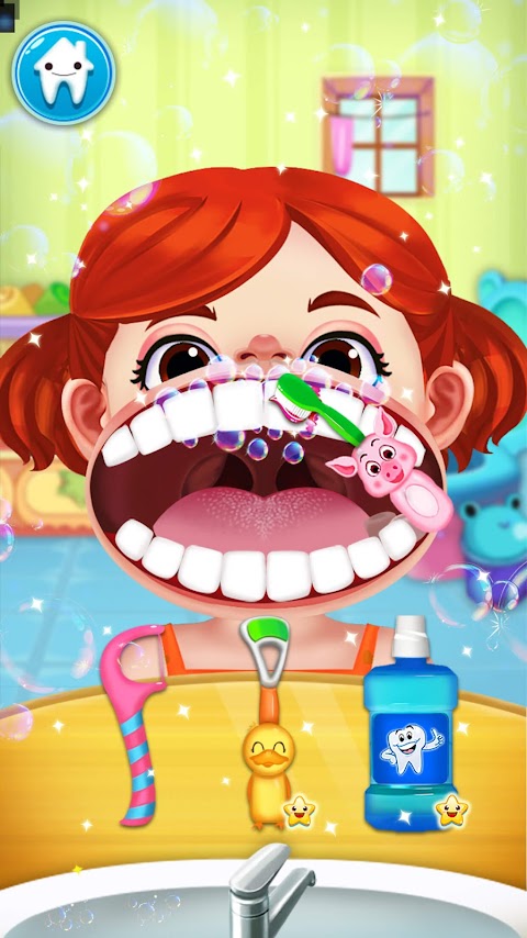かわいい歯医者さんゲーム - 医者ゲームのおすすめ画像2