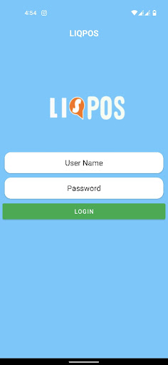 Android application LIQPOS screenshort