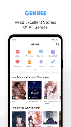 NovelToon：Read & Tell Stories Screen 2