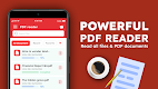 screenshot of PDF Reader: Read all PDF files