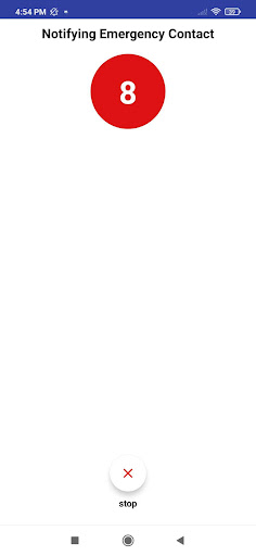Android application SOS - Emergency Alert screenshort