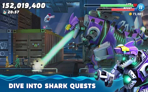 Play Hungry Shark Arena online for Free on PC & Mobile