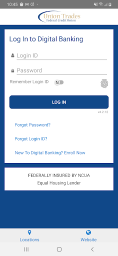 Android application UTFCU Mobile screenshort