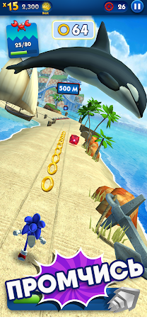 Game screenshot Sonic Dash - бег и гонки игра hack