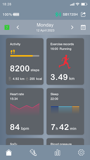 Screenshot of iGET GO Plus