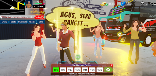 Bus Telolet RPG: Ojol Trip screenshots 1