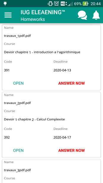 #3. IUG-ELEARNING (Android) Por: 1000470326 Ontario Corp