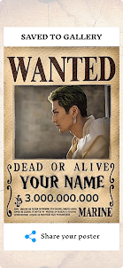 Wanted Poster Maker Anime