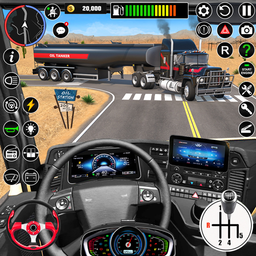 Oil Truck Driving Games
