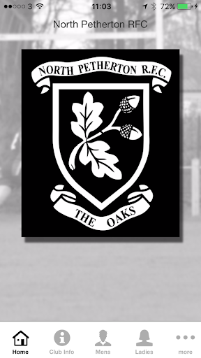 Android application North Petherton RFC screenshort