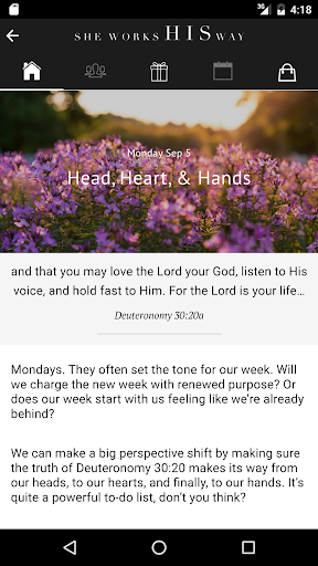 She Works HIS Way Screenshot 2 - AppWisp.com