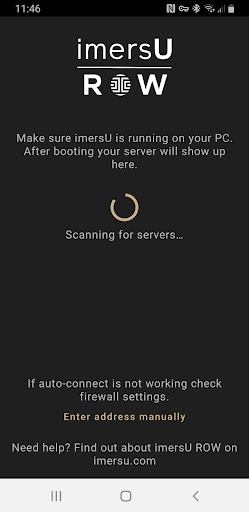 Android application ImersU Companion screenshort