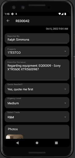 DealtWith Screen 3