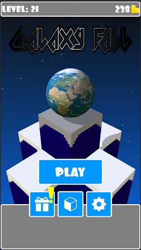 Android application Galaxy Fall screenshort