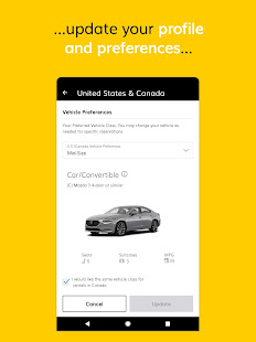 Hertz Car Rental 4.23.0 APK screenshots 15