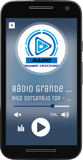 Android application Rádio Grande Criciúma screenshort