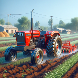 Tractor Farming Driving Games apk