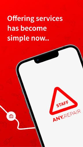 Android application Any.Repair Staff screenshort