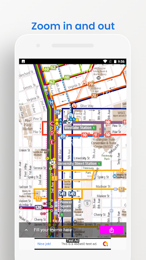 Seattle Metro Bus Map Offline Screen 3