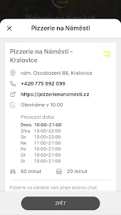 Pizzerie na Náměstí