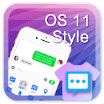 Cover Image of Скачать OS 11 style for Handcent Next  APK