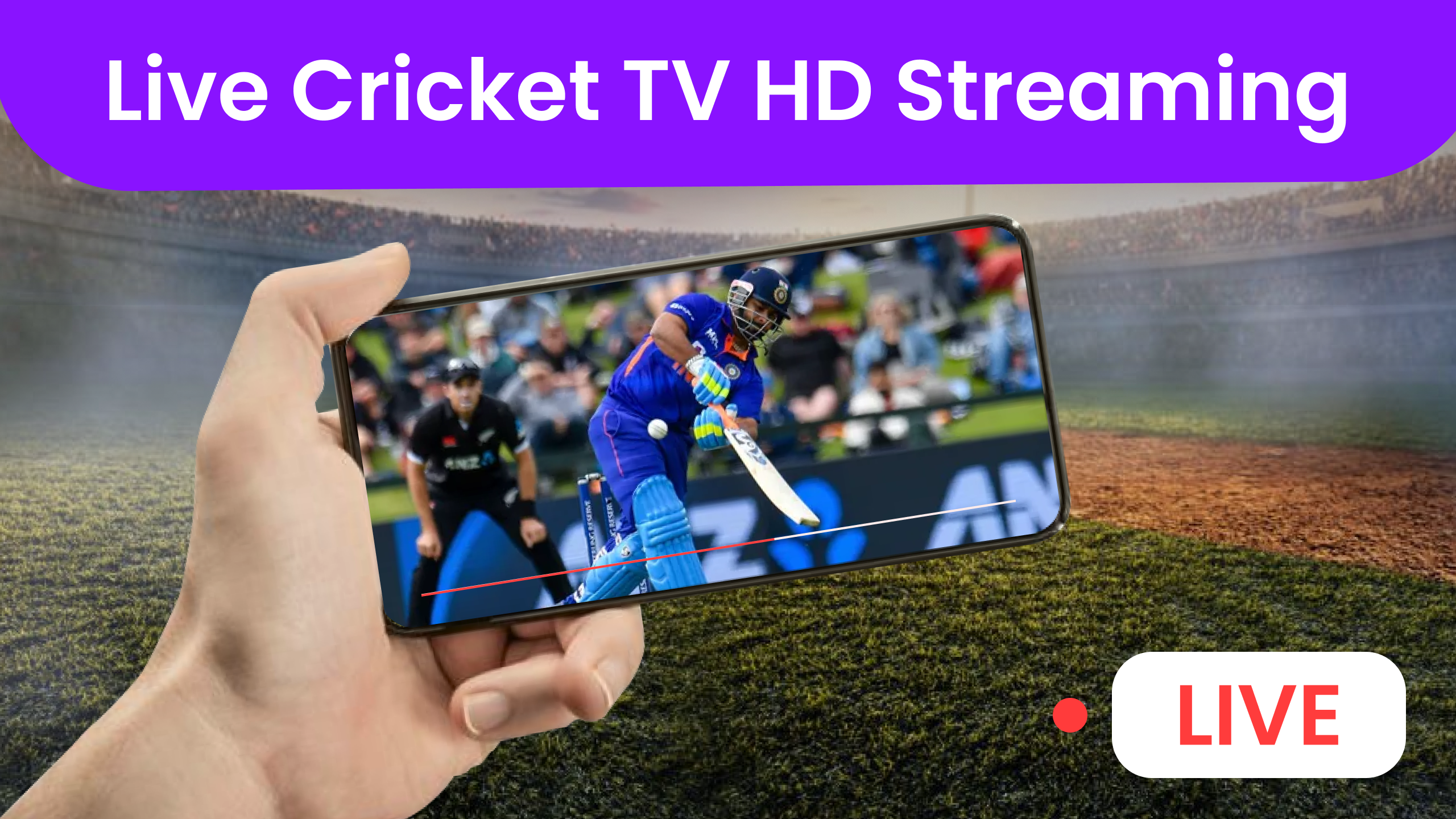 Live cricket on phone sale
