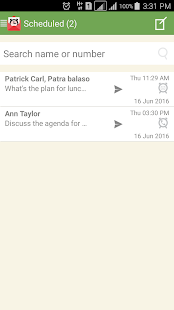 SMS-Call Scheduler Pro Screenshot