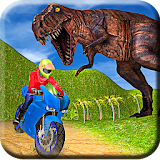 Fast Bike Racing in Dino World icon