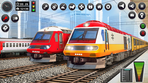 Android application City Train Driver: Train Games screenshort
