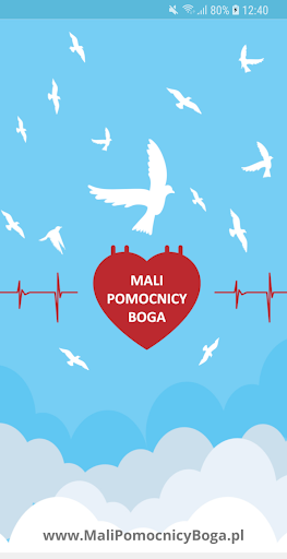 Android application Mali Pomocnicy Boga screenshort