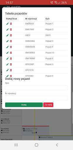 Planer Transportowy Screen 3